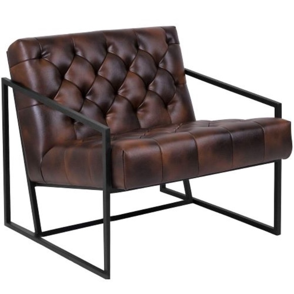 The Barracuda Tufted Lounge Chair - Picture 1 of 3